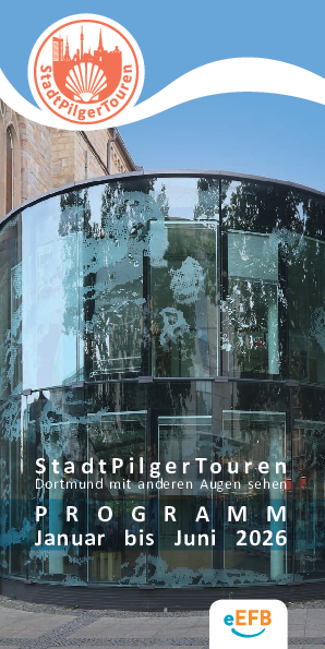 Das Titelblatt des Programms StadtPilgerTouren